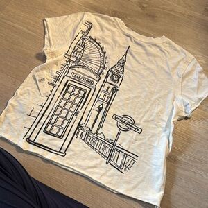 Anthropologie Maeve London t-shirt “Dreams in London”